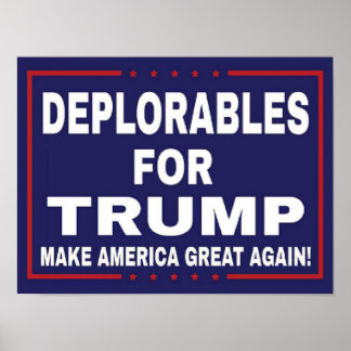 Poster Déplorables