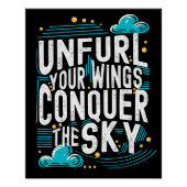 Poster Déployez vos ailes conquérir le ciel, Aim High (Devant)