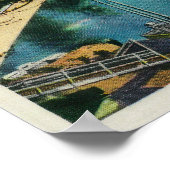 Poster Depoe Bay et Bridge, OregonDepoe Bay, OU (Coin)