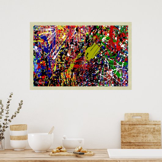 Poster Déposer (Cuisine)