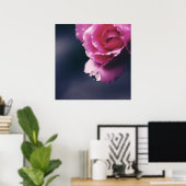 Poster Déposer sur Rose Macro Abstrait (Bureau à domicile)
