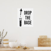 Poster Déposez la base de chimie Bass (Cuisine)