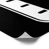 Poster Déposez la base de chimie Bass (Coin)