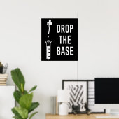 Poster Déposez la base de chimie Bass (Bureau à domicile)
