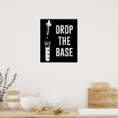 Poster Déposez la base de chimie Bass (Cuisine)