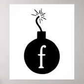 Poster Déposez la bombe F (Devant)
