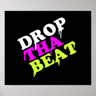 Poster Déposez L'Affiche Du Beat Ibiza House Music Cad