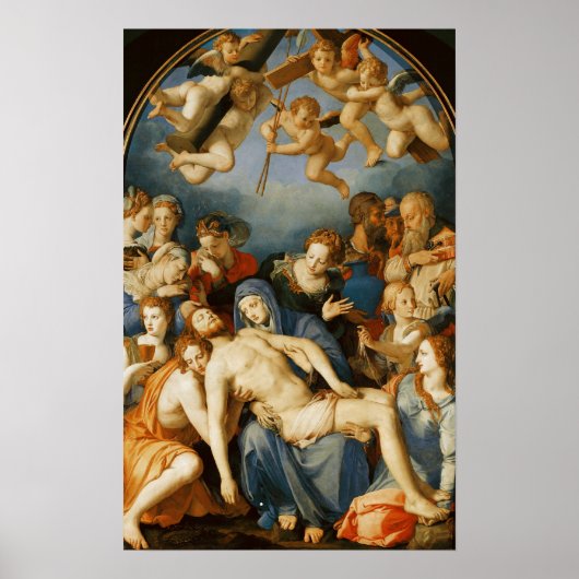 Poster Dépôt de la croix, 1543-45 (Devant)