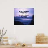 Poster Dépression et tristesse (Cuisine)