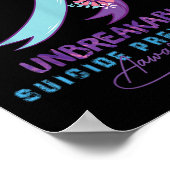 Poster Dépression irréversible Prix de prévention du suic (Coin)