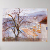 Poster Depuis la périphérie de Paris, Hugo Simberg (Devant)