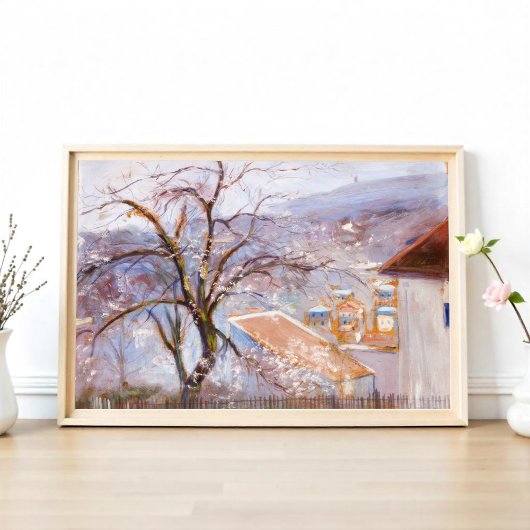 Poster Depuis la périphérie de Paris, Hugo Simberg