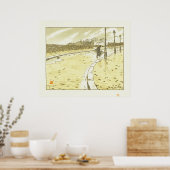 Poster Depuis la rue Lamarck (Cuisine)