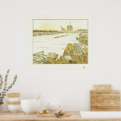 Poster Depuis le pont d'Austerlitz (Cuisine)