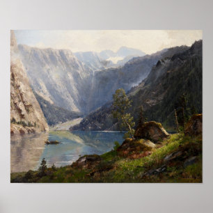 Poster Der Königssee im Berchtesgadener Land