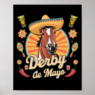 Poster Derby De Mayo Cinco De Mayo