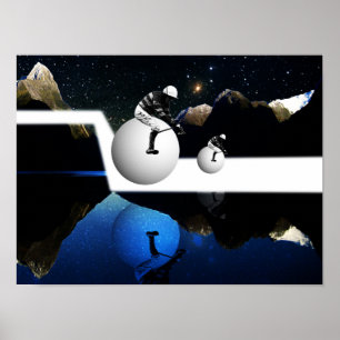 Poster Derby la nuit
