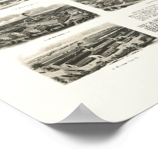 Poster Derby (Manchester), CT Panoramic Map - 1914 (Coin)