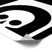 Poster derby : skullphabet (Coin)