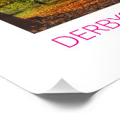 Poster Derbyshire et le district de Peak (Coin)