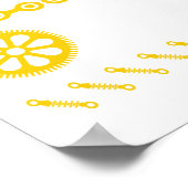 Poster dérivant dans la neige 2 (Coin)