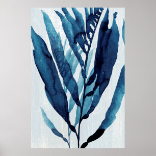 Poster Dérive bleue I