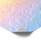 Poster Dérive de ciel pastel (Coin)