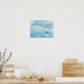 Poster Dérive silencieuse : Semence de Dandelion sur l'ea (Cuisine)