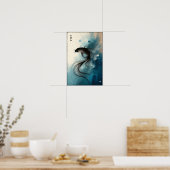 Poster Dérive sous le mur des eaux silencieuses (Cuisine)