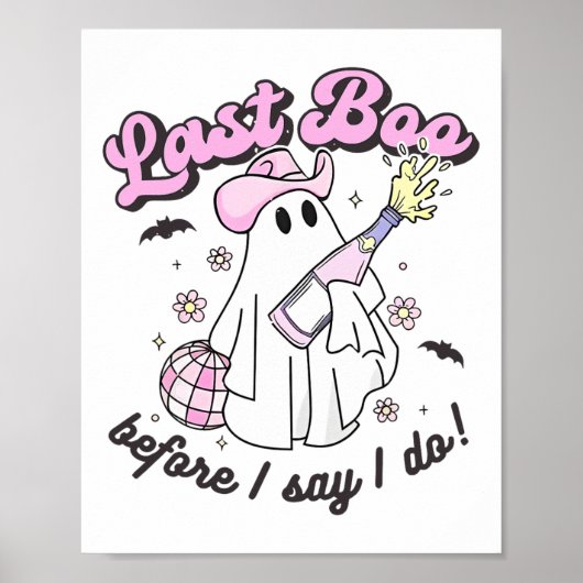 Poster Dernier Boo Avant De Dire Je Fais Cowgirl Ghost Di (Devant)