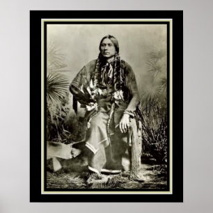Poster Dernier chef de Comanche de Quanah Parker- 16 x 20