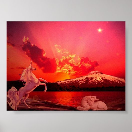 Poster Dernier Des Unicornes (Devant)