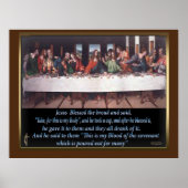 Poster Dernier drap de Jésus (Devant)