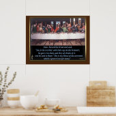 Poster Dernier drap de Jésus (Cuisine)