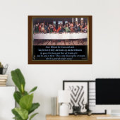 Poster Dernier drap de Jésus (Bureau à domicile)