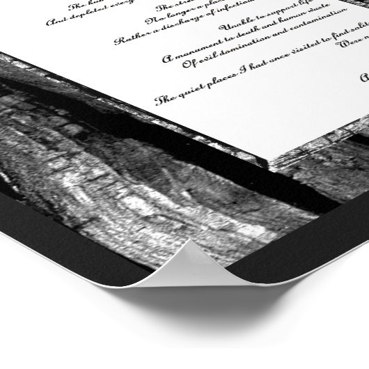 Poster Dernier endroit calme (Coin)