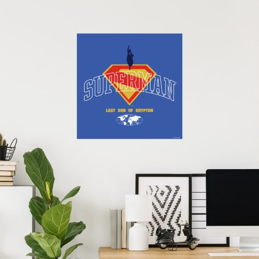 Poster Dernier fils de Krypton Emblem (Bureau à domicile)