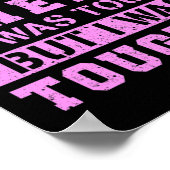 Poster Dernier Jour De Chemo Était Difficile, Mais J'Étai (Coin)