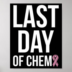 Poster Dernier Jour De Chimio Journée Mondiale Contre Le
