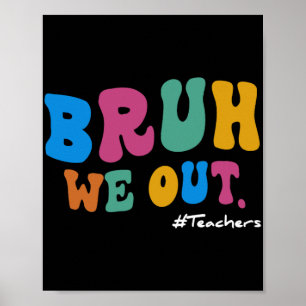 Poster Dernier Jour D'École Élèves Enseignants Fin De L'A