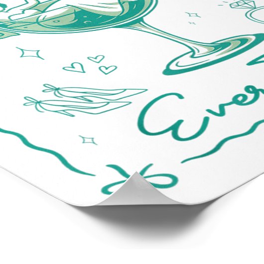 Poster Dernier Pickle Shell Ever Tickle Funny Bachelorett (Coin)