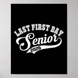 Poster Dernier premier jour Senior 2026 Senior Year 2026