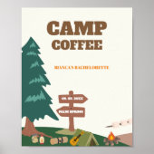 Poster Dernier Sentier Avant Le Veil Camp Coffee (Devant)