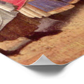 Poster Dernière communion de Saint Jérôme - Botticelli (Coin)