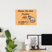 Poster Dernière frontière de l'Alaska (Bureau à domicile)