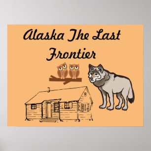 Poster Dernière frontière de l'Alaska