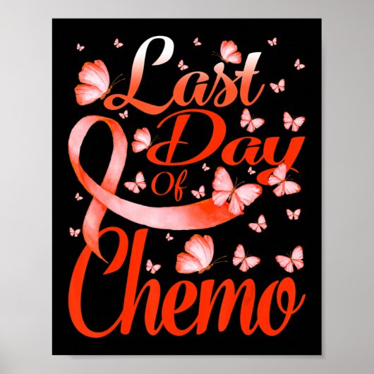 Poster Dernière journée de Chemo Leukemia (Devant)