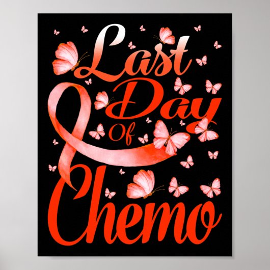 Poster Dernière journée de Chemo Leukemia (Devant)