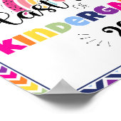 Poster dernière journée de jardin d'enfants (Coin)