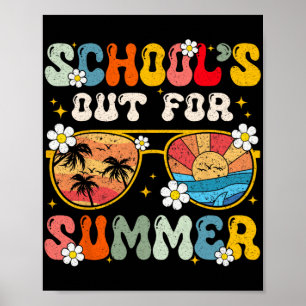 Poster Dernière journée d'école dehors pour les garçons d